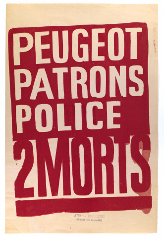 Peugeot Mai 1968