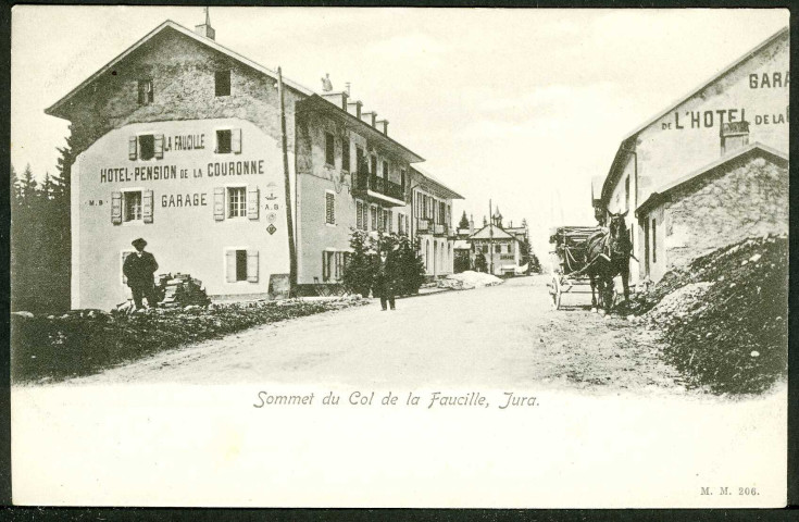 Sommet du Col de la Faucille (Jura)